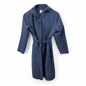 Patagonia Women's W's Arborist Trench Coat in Navy Blue Size Medium